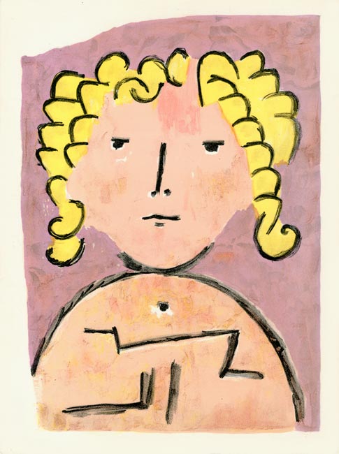 Paul Klee, Lithographie, -Sans titre-