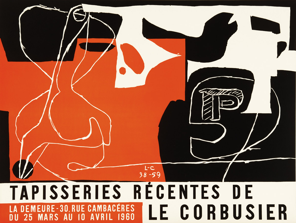  Le Corbusier, Affiche, 1960