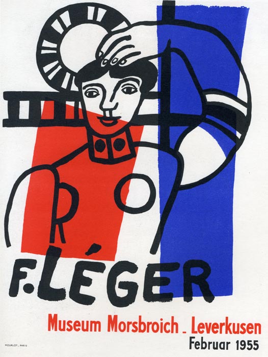 Fernand Léger, Affiche, 1955