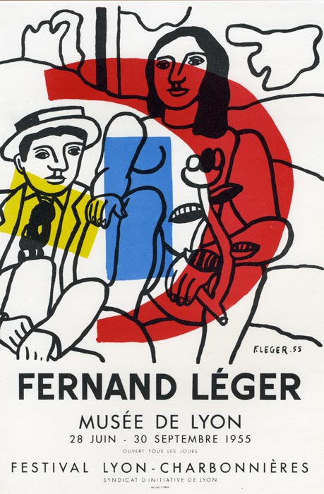 Fernand Léger, Affiche, 1955