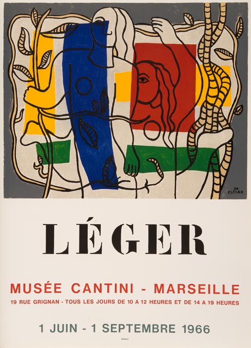 Fernand Léger, Affiche, 1966