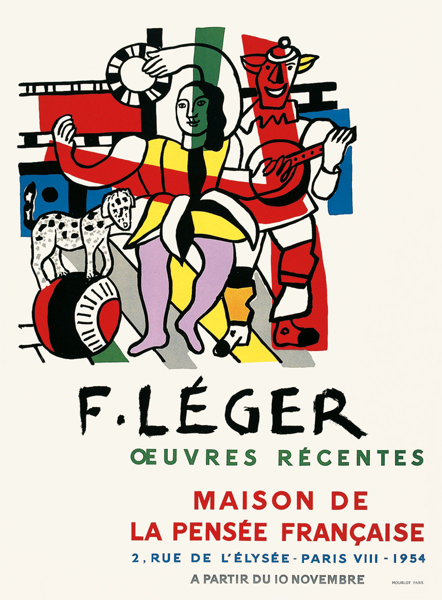Fernand Léger, Affiche, 1954