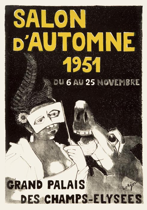 Bernard Lorjou, Affiche, 1951