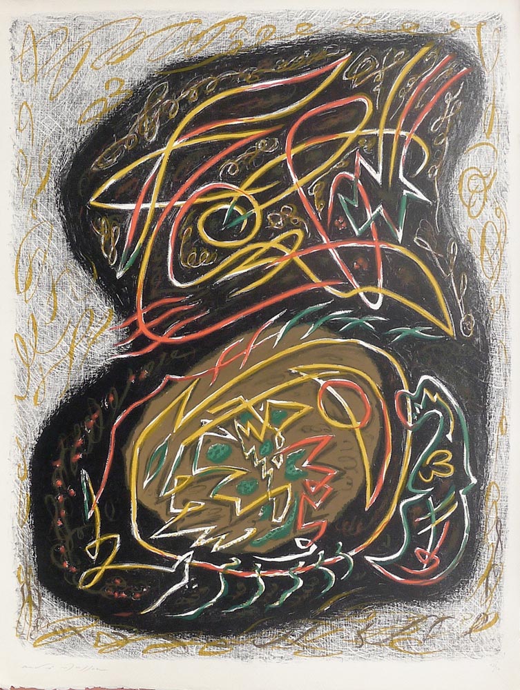 André Masson, Lithographie, -Sans titre-