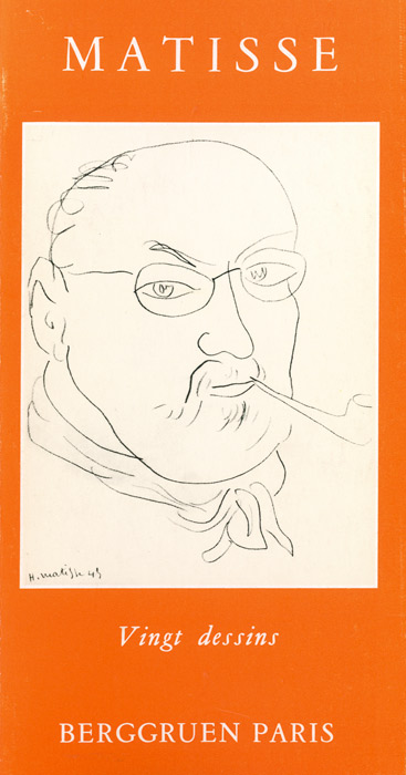Henri-Matisse-Catalogue-choisir-Matisse,-vingt-dessins-Berggruen,-Paris-1985
