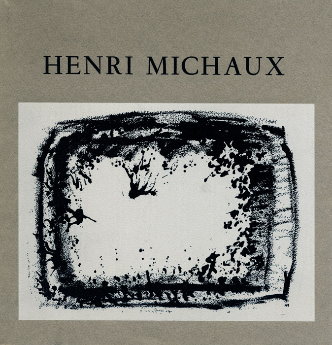 Henri-Michaux-Catalogue-choisir-Henri-Michaux.-Oeuvres-Récentes-Le-Point-Cardinal,-Paris-1971