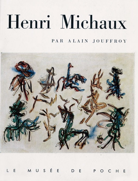 Henri-Michaux-Catalogue-Offset-Henri-Michaux-Le-Musée-de-Poche,-Georges-Fall,-Paris-1961