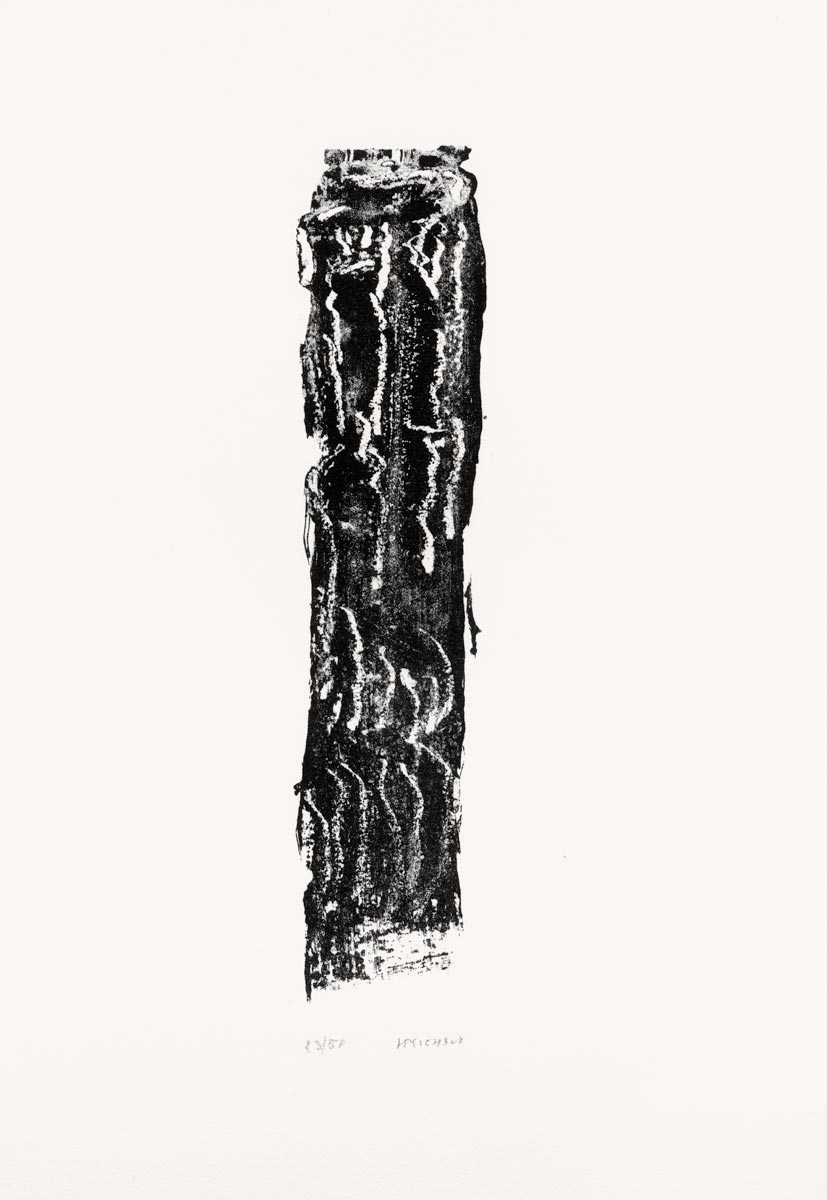 Henri Michaux, Lithographie, 1974