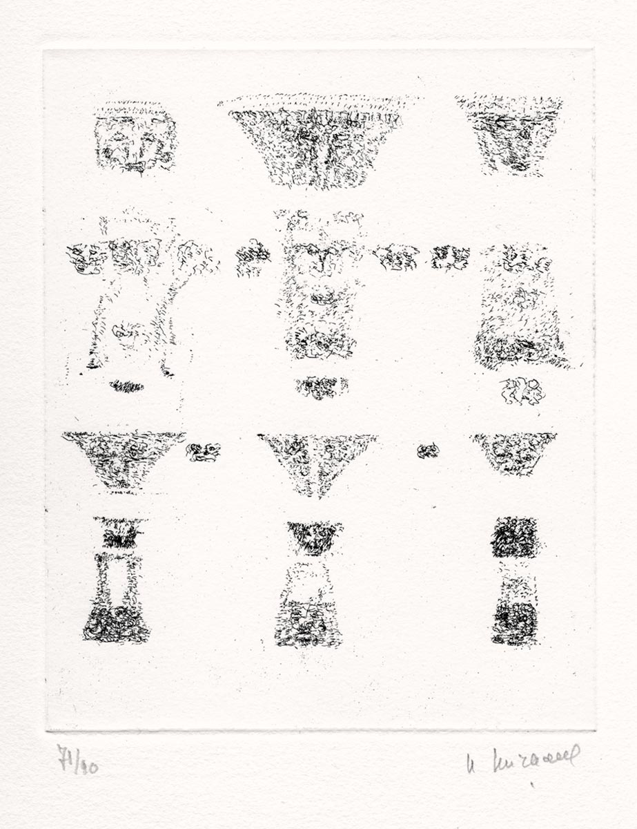 Henri Michaux, Livre, -Vents et Poussières-, 1962