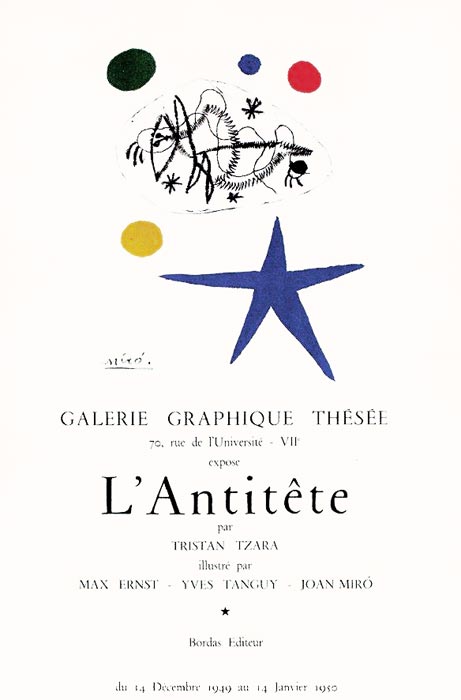 Joan Miró, Affiche, 1949