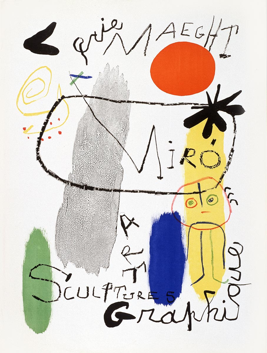 Joan Miró, Affiche, 1950