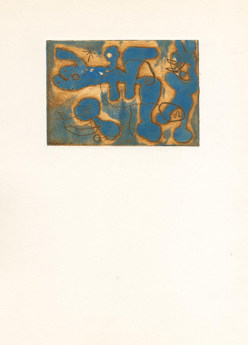 Joan Miró, Eau-forte