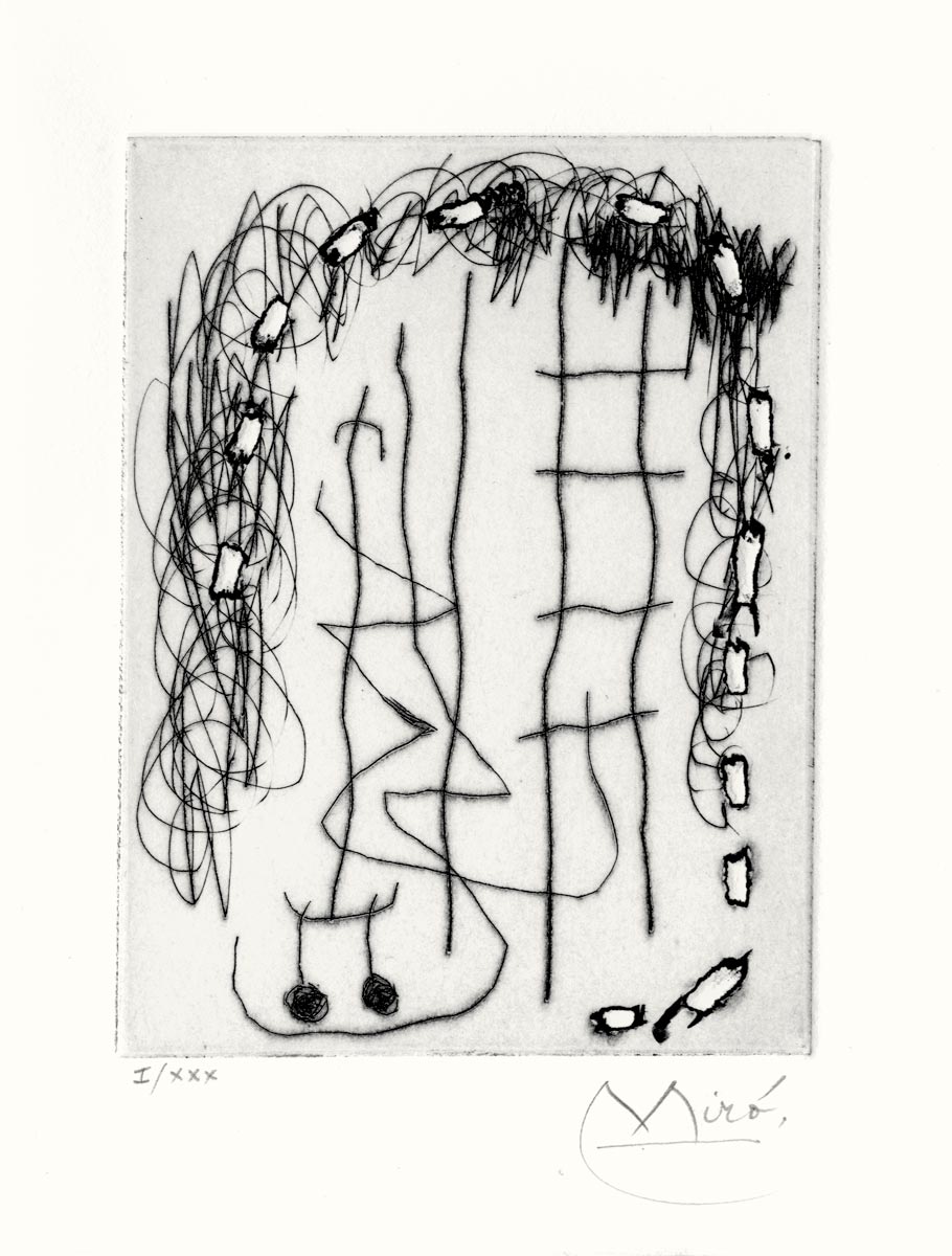 Joan Miró, Livre, -Flux de l-Aimant-, 1965