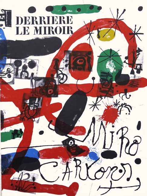 Joan-Miró-Livre-Lithographie-DLM, Cartons-Maeght, Paris-1965