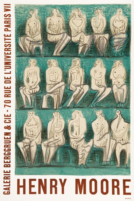 Henry Moore, Affiche