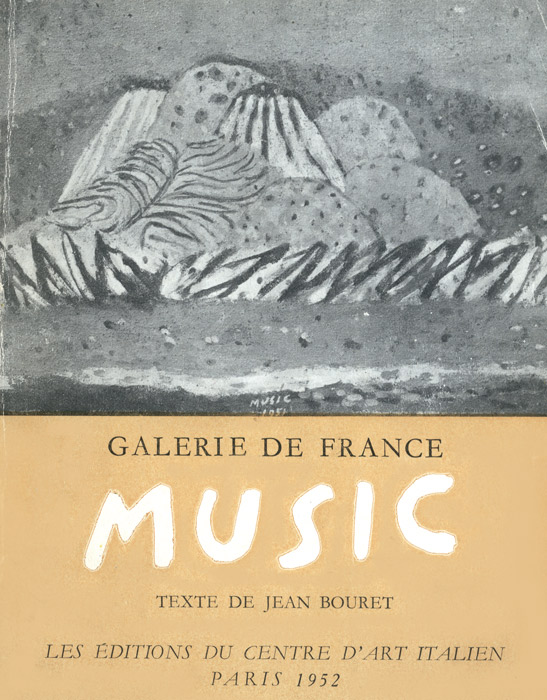 Zoran Music, Catalogue, 1952