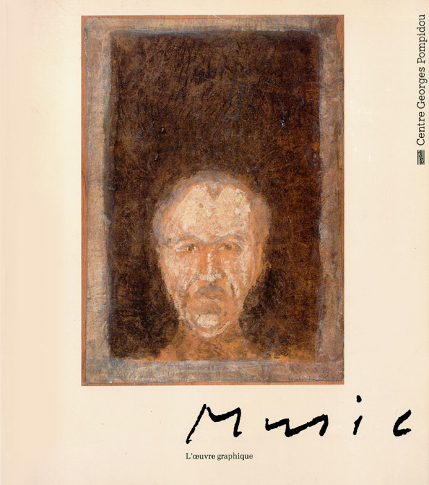 Zoran-Music-Catalogue-Offset-Music,-L-oeuvre-graphique-Centre-Pompidou,-Paris-1988