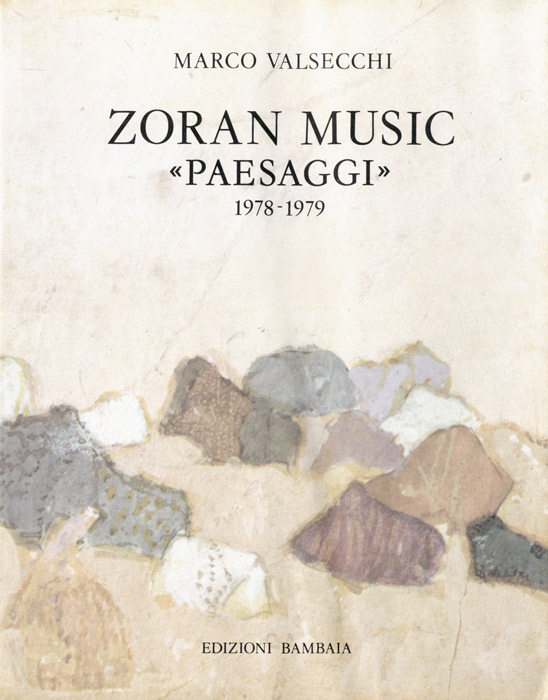 Zoran-Music-Catalogue-Encre-Zoran Music, Paesaggi 1978-1979-Edizioni Bambaia, Busto Arsizio-1979