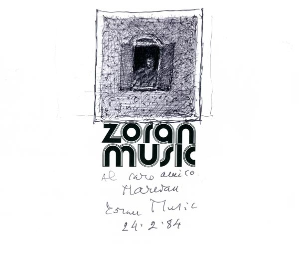 Zoran-Music-Catalogue-Encre-Zoran Music, Venise (+Disegno)-Galerie Claude Bernard, Paris-1983
