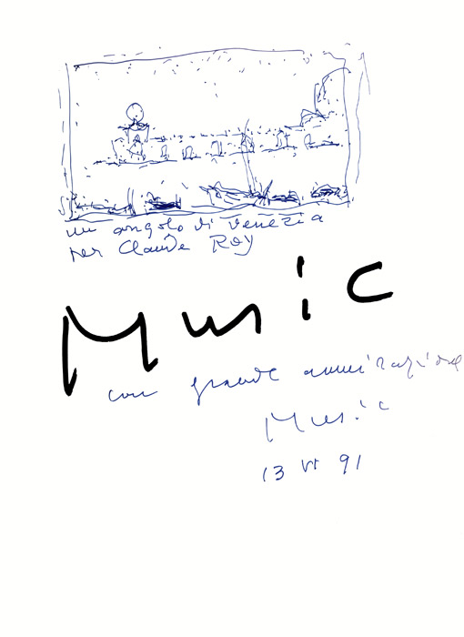 Zoran-Music-Catalogue-choisir-Zoran Music, Zeichnungen, Aquarelle, (+Disegno)-Klagenfurt-1990