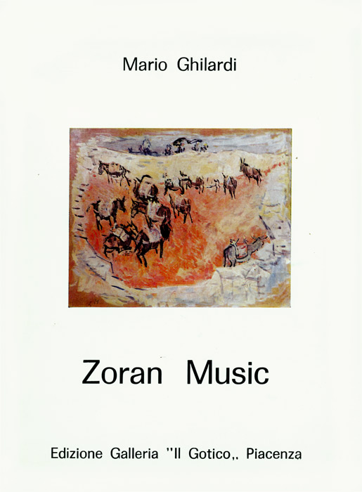 Zoran-Music-Catalogue-Offset-Zoran Music-Galleria Il Gotico, Piacenza-1974