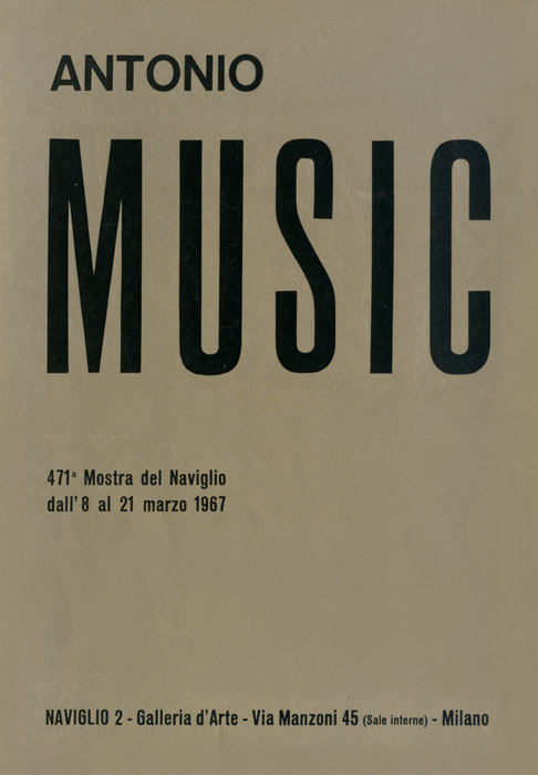 Zoran Music, Catalogue, 1967
