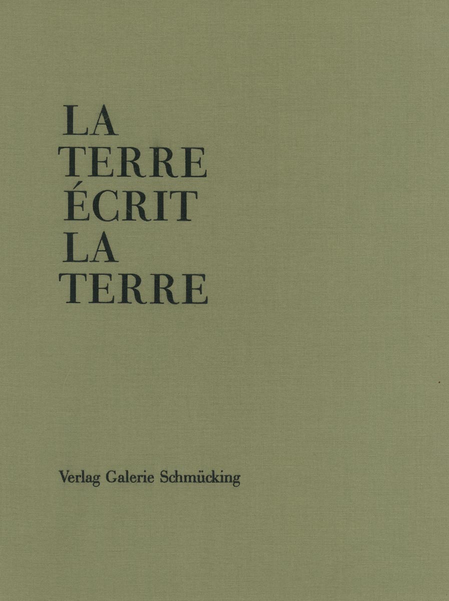 Zoran Music, Livre, -La terre écrit la terre-, 1966
