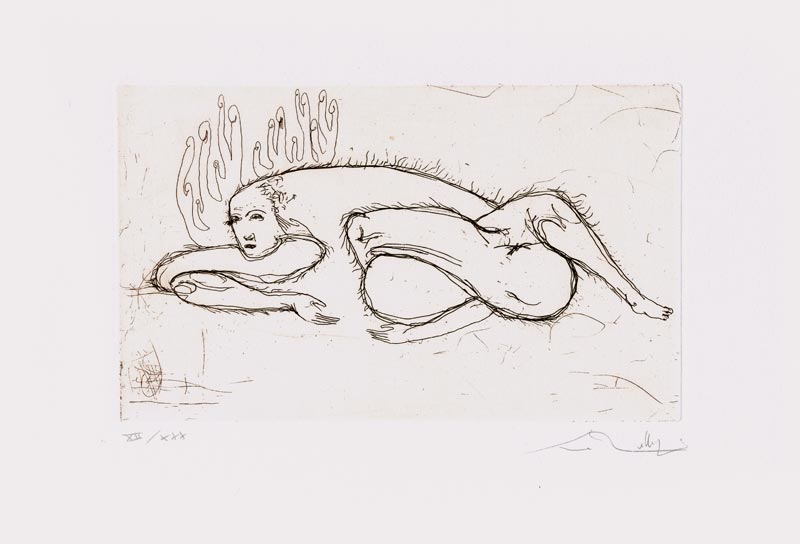 Simone Pellegrini, Eau-forte, -Sans titre-, 2012