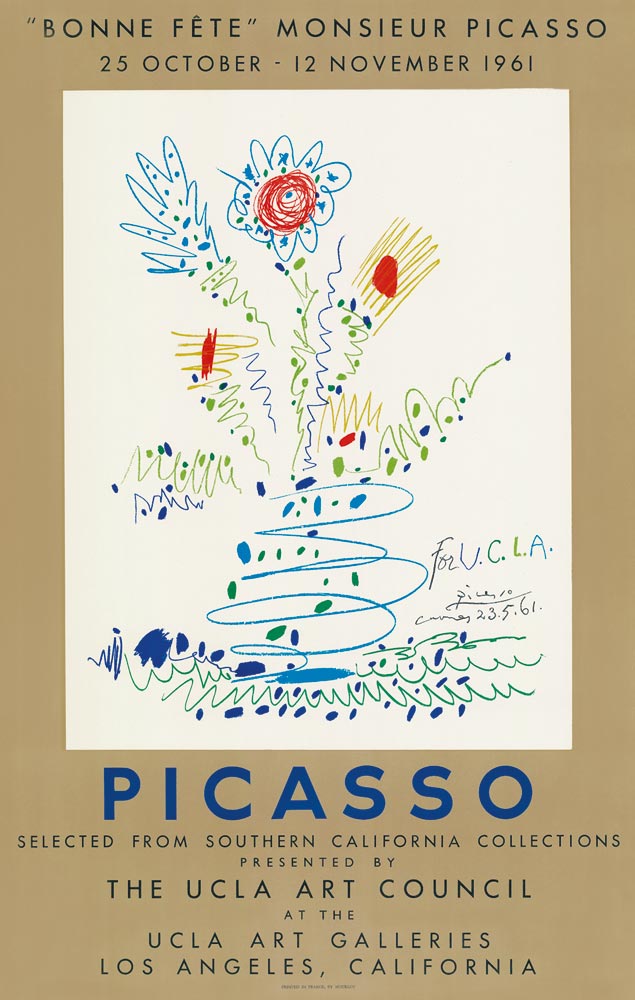 Pablo Picasso, Affiche, 1961