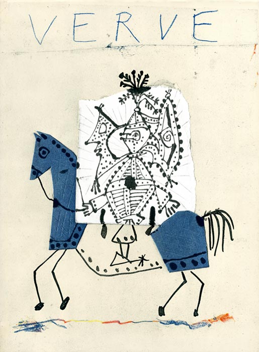 Pablo Picasso, Livre, -Picasso à Vallauris (Verve 25 et 26)-, 1951