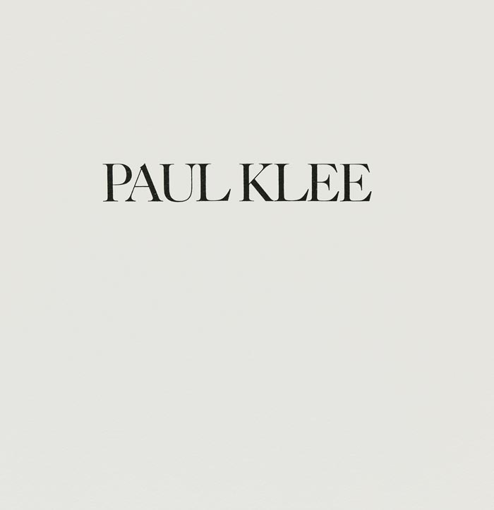 Paul Klee, Catalogue, 1966