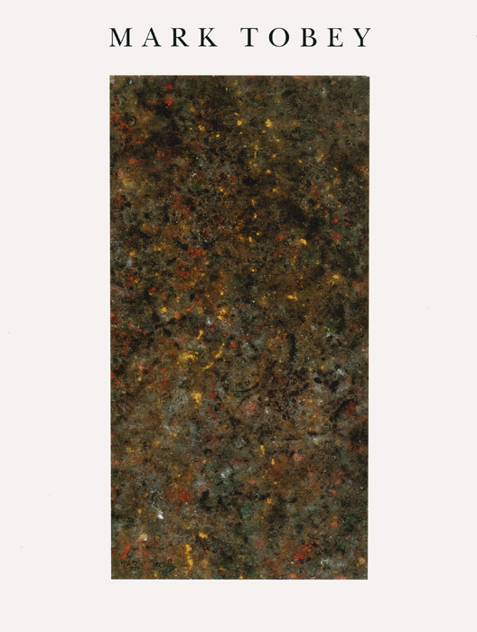 Mark Tobey, Catalogue, 1990