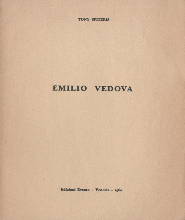 Emilio Vedova, Catalogue, 1960