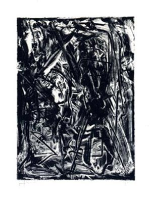 Emilio Vedova, Eau-forte, -Specchi-, 1983