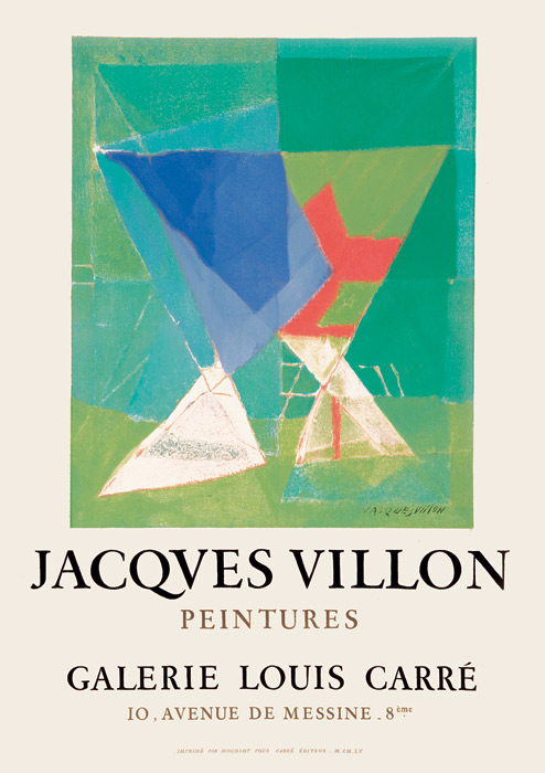 Jacques Villon, Affiche, 1955